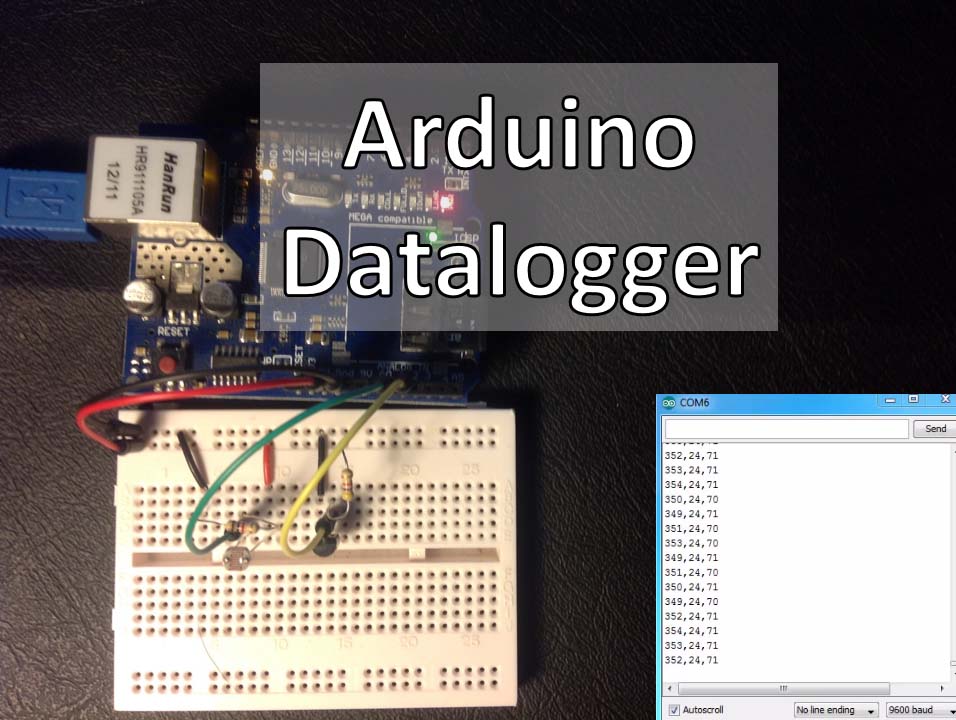 Arduino Datalogger With Temperature Sensor And Photoresistor Random 7373