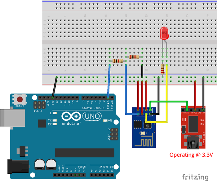 esp8266 serial library