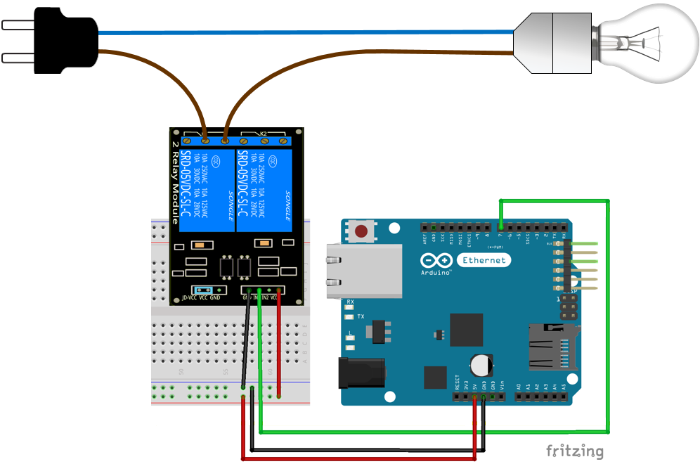 fritzing starterkit with arduino uno