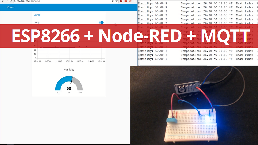 ESP8266 and Node-RED MQTT | Random Nerd Tutorials