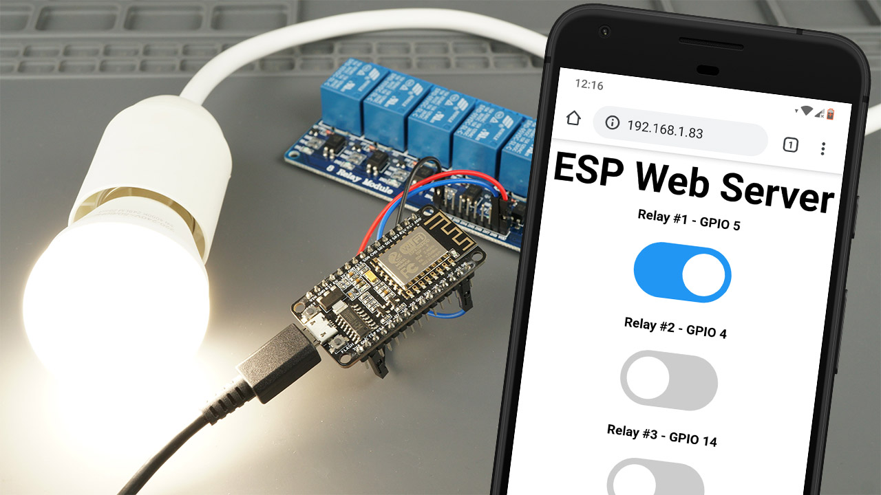 trader Mainstream spell ESP8266 NodeMCU Relay Module - Control AC Appliances (Web Server) | Random  Nerd Tutorials