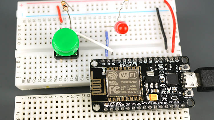 ESP8266 NodeMCU Digital Inputs and Digital Outputs (Arduino IDE