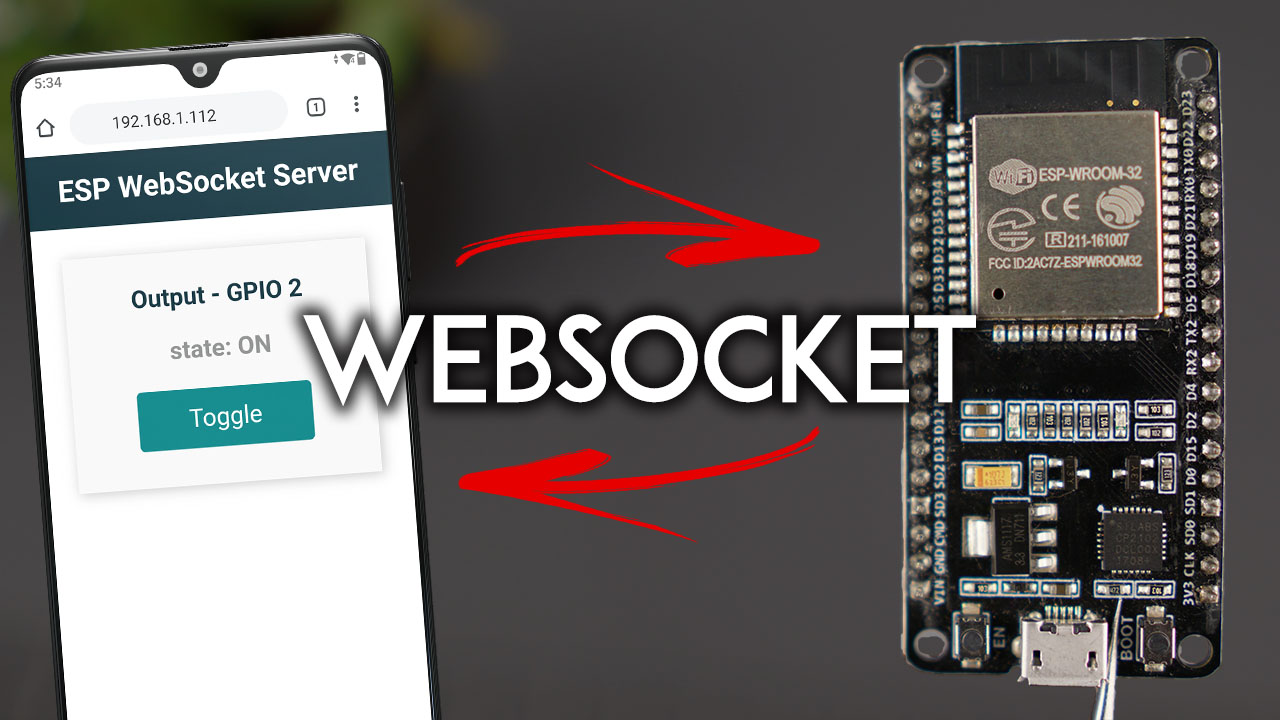 Geval kralen telefoon ESP32 WebSocket Server: Control Outputs (Arduino IDE) | Random Nerd  Tutorials