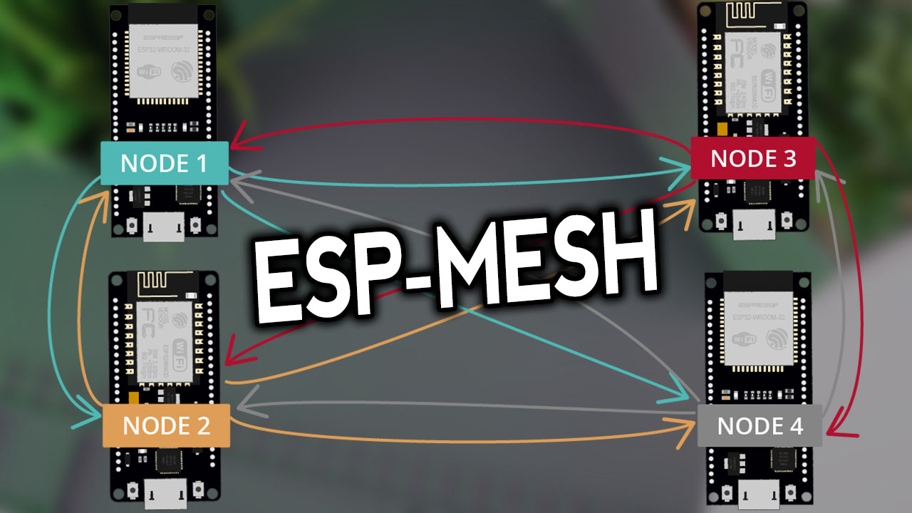 Hesje favoriete passagier ESP-MESH with ESP32 and ESP8266: Getting Started | Random Nerd Tutorials