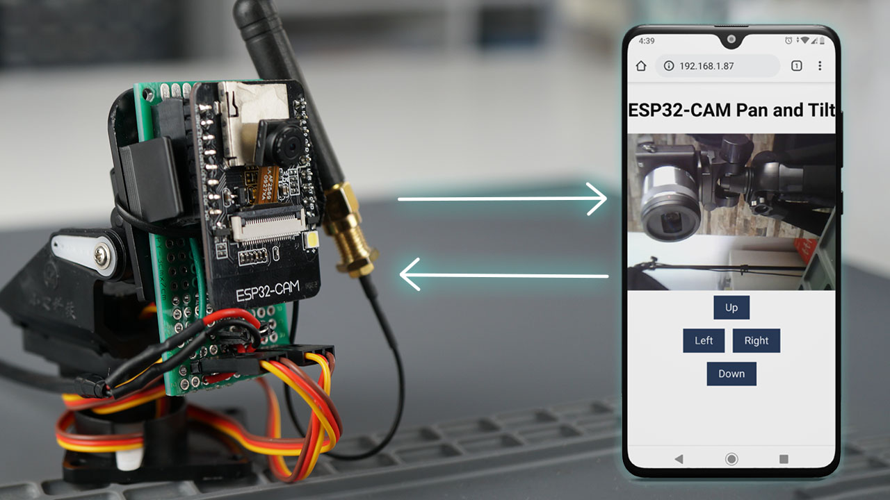 ESP32-Powered DIY Wi-Fi Security Camera