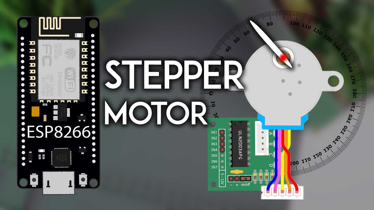 Klemme hjælpemotor Overtræder ESP8266 NodeMCU Stepper Motor (28BYJ-48 and ULN2003 Driver) | Random Nerd  Tutorials